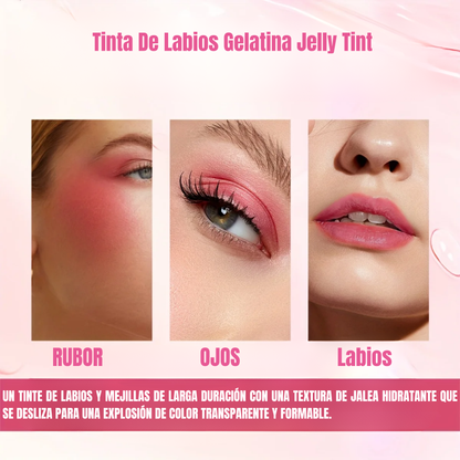 PACK 4 TINTA LABIOS RUBOR JELLY TINTA