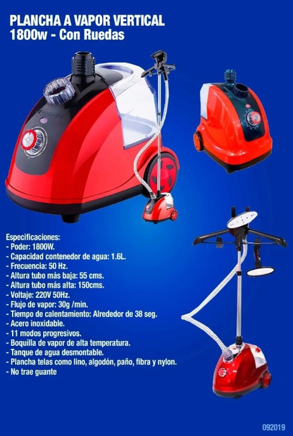Plancha Vertical De Ropa A Vapor Vertica