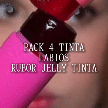 PACK 4 TINTA LABIOS RUBOR JELLY TINTA